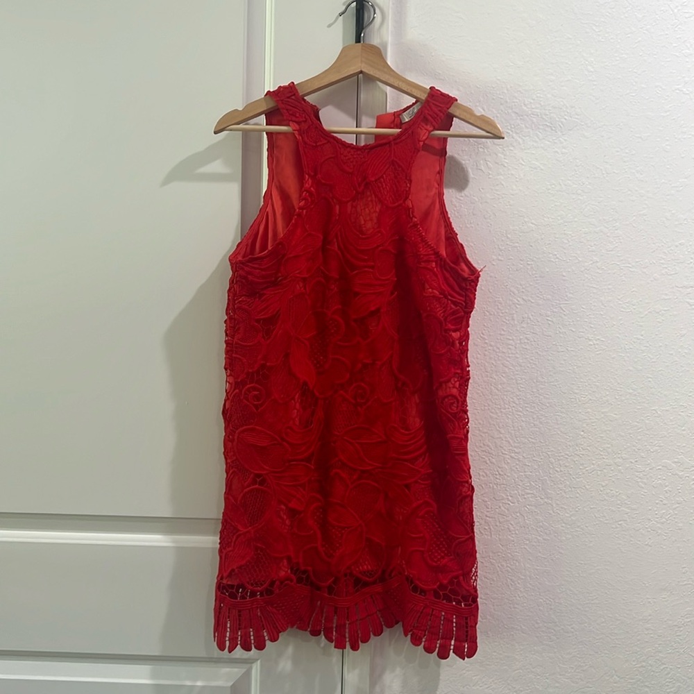 Red dress